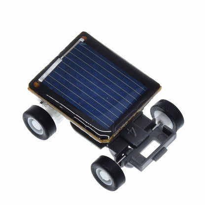 Funny Smallest Design Solar Energy Car Mini Toy Car Intelligent Car Solar Power