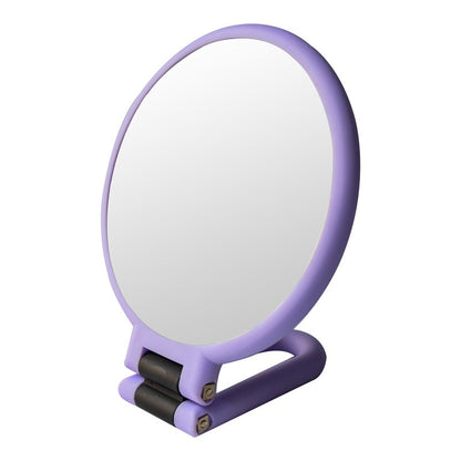 Girl Travel Outdoor Gadget Portable Handheld Double Mirror