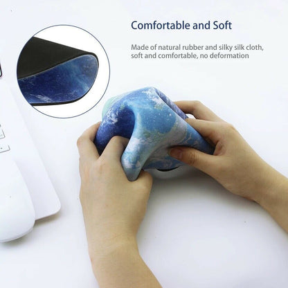 Space Round Mouse Pad Non Slip Mice Mat