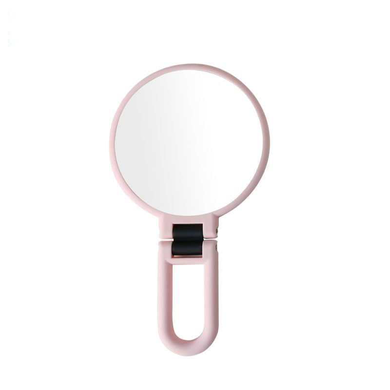 Girl Travel Outdoor Gadget Portable Handheld Double Mirror