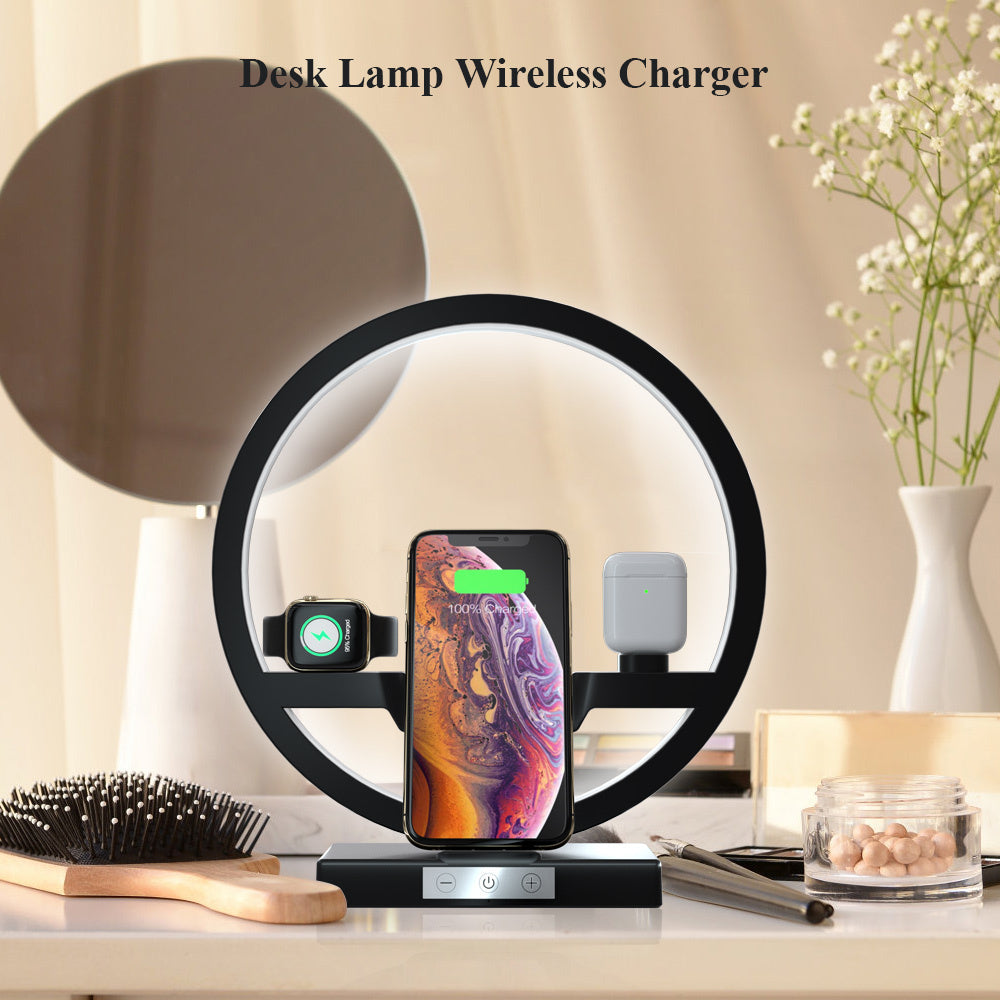 Wireless Charger Stand Table Lamp