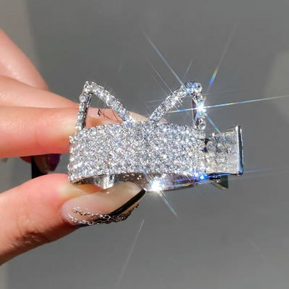 Rhinestone Anti-sagging Fixed Gadget Back Head Small Hair Clip