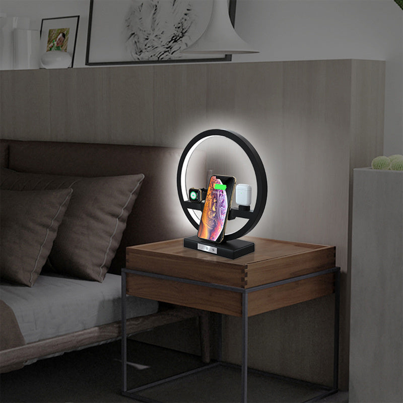 Wireless Charger Stand Table Lamp