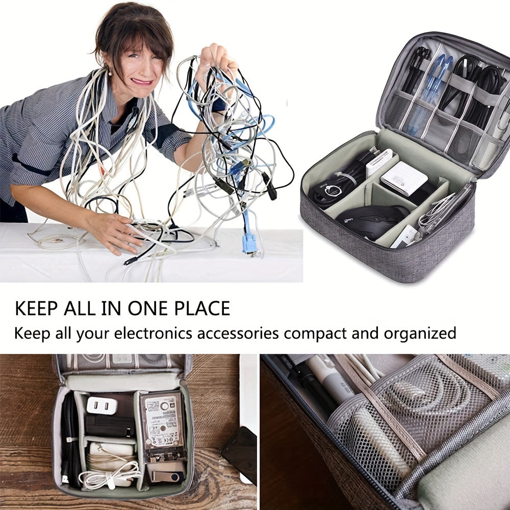 Electronics Organizer Travel Cable