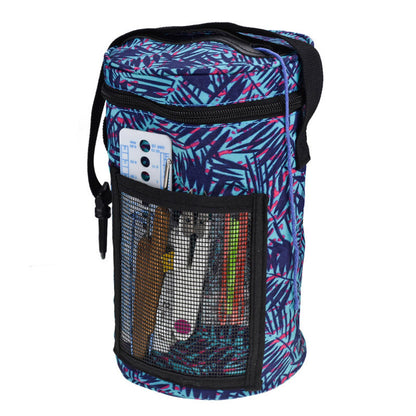 Printed Wool DIY Gadget Storage Bucket Bag